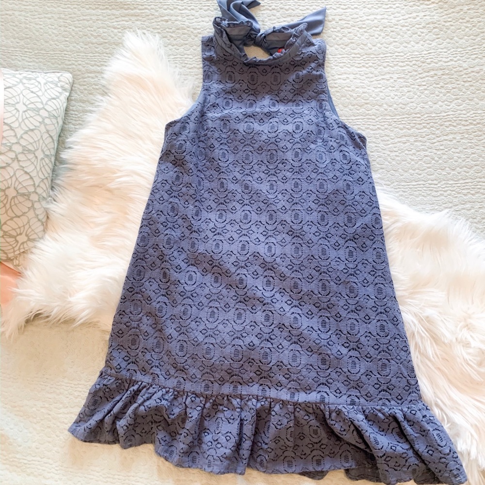 High Neck Lace Dress